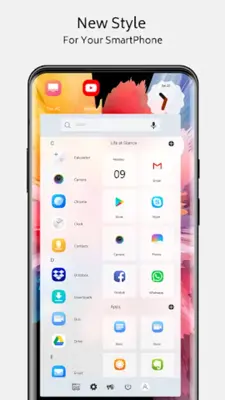 Vivo X theme for Launcher android App screenshot 1